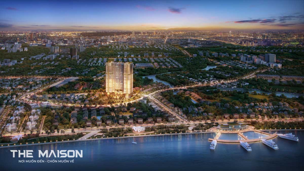 260 tr nhận nhà căn hộ cao cấp view sông Sài Gòn duy nhất tại trung tâm TP Thủ Dầu Một The Maison-anh-1