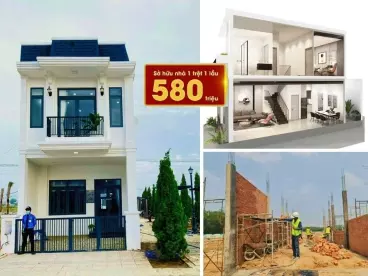 Nhà ở xã hội 1 trệt 1 lầu VSIP 2 Bình Dương-anh-1