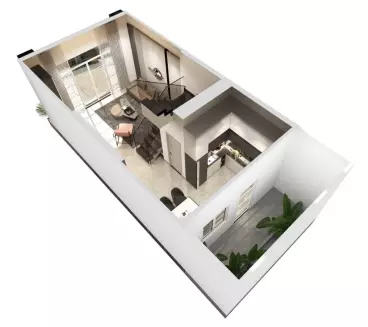 Nhà ở xã hội 1 trệt 1 lầu VSIP 2 Bình Dương-anh-2