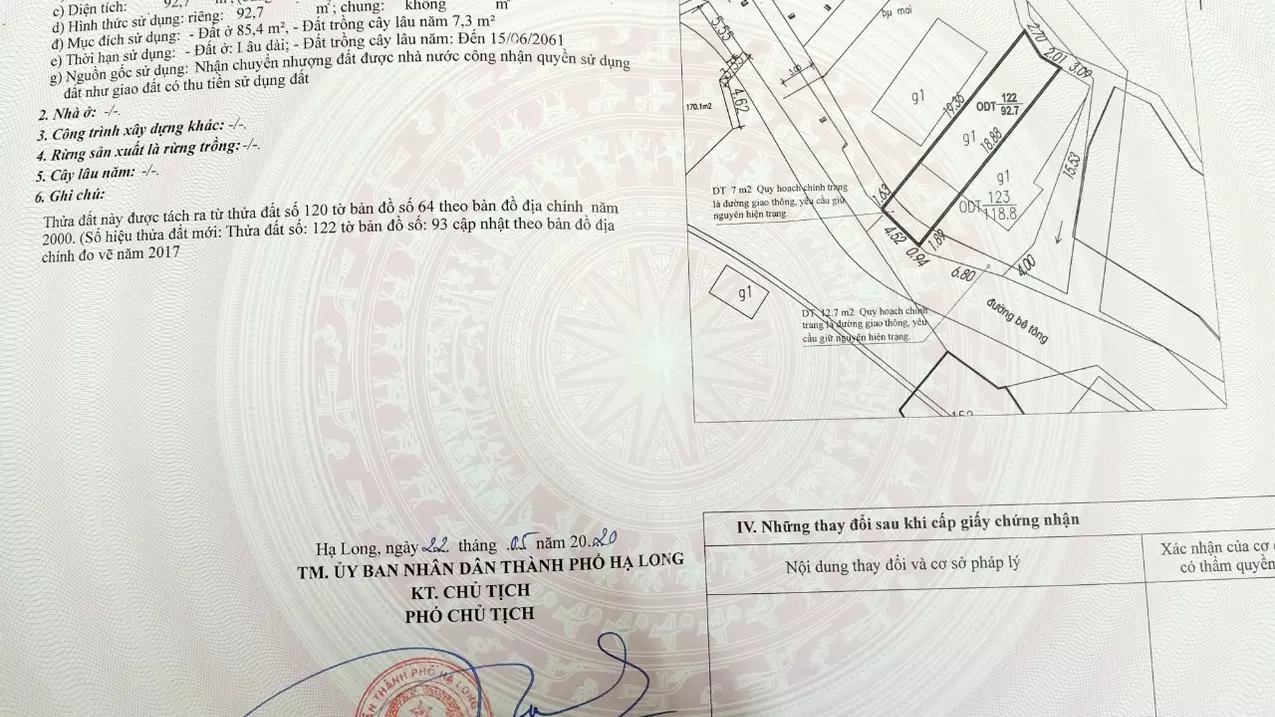Bán gấp 92,7m đất (1,8 tỷ), tặng nhà cấp 4 -Tổ 13, khu 2, Phường Hà Khánh -TP Hạ Long-QN-anh-4