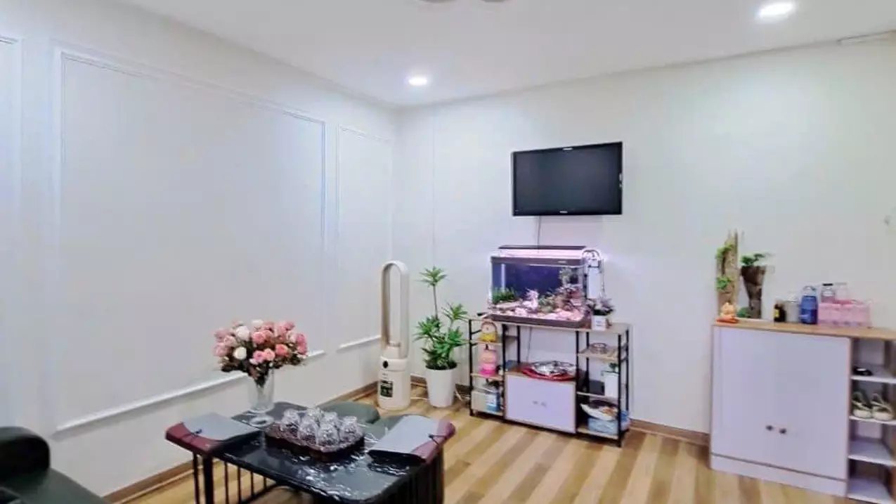 Bán gấp tập thể duplex Nghĩa Tân tầng 5,6, full nội thất 3 ngủ đẹp-anh-1