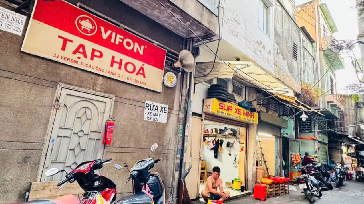 BÁN NHÀ 5 TẦNG MẶT TIỀN HẺM CHỢ KINH DOANH Đ.YERSIN, QUẬN 1- DT 4M*20,5M- GIÁ TRỊ KHAI THÁC DÒNG-anh-1