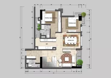 Cần bán gấp căn Penthouse/Duplex Iris garden Mỹ Đình 185m2 bàn giao thô LH 0987106521-anh-2