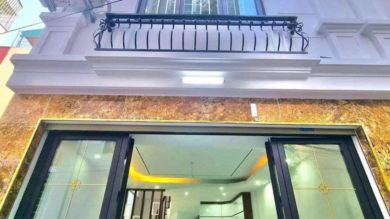 Bán nhà Đại Tự, Kim Chung 30m2, xây 5 tầng. Cách 30m đến Chợ, 620m đến Phố Huyện Hoài Đức-anh-1