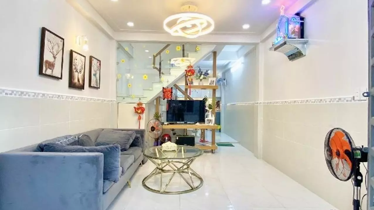 BÁN NHÀ ĐẸP 1 XẸC 2 TẦNG NGAY LÊ VĂN THỌ, P11 GÒ VẤP, GIÁ 3.X TỶ-anh-1