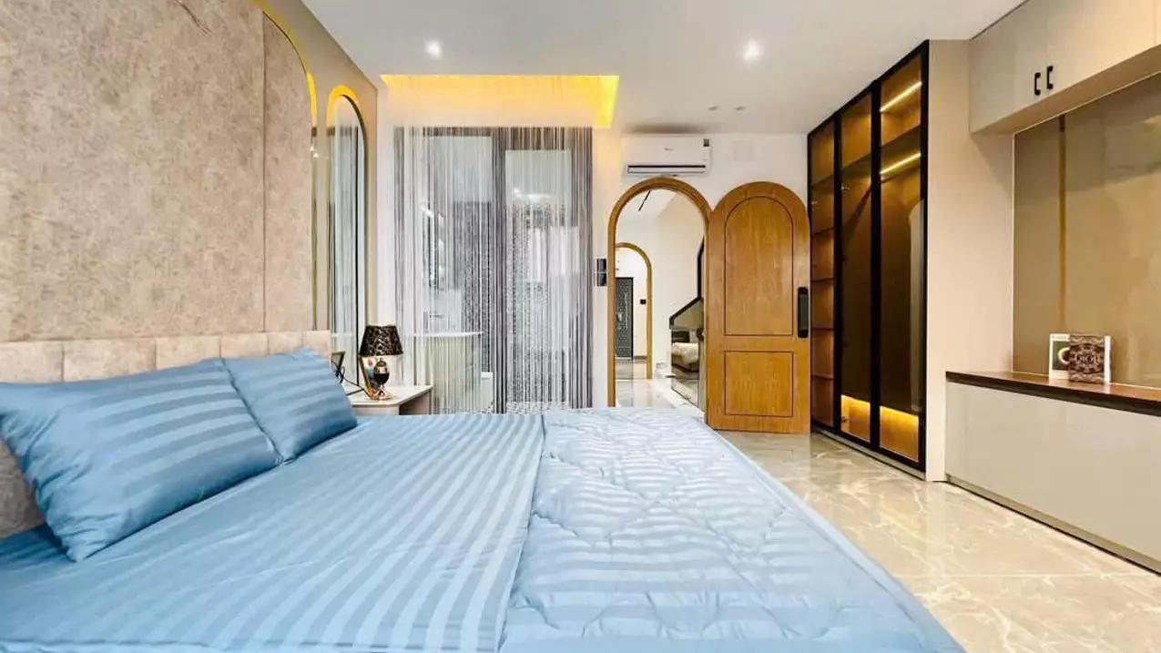 Bán nhà đẹp 5 lầu có T.Máy gara ô tô Nguyễn Văn Khối 84m2 tặng nội thất gần CV 12 tỷ xíu.-anh-5