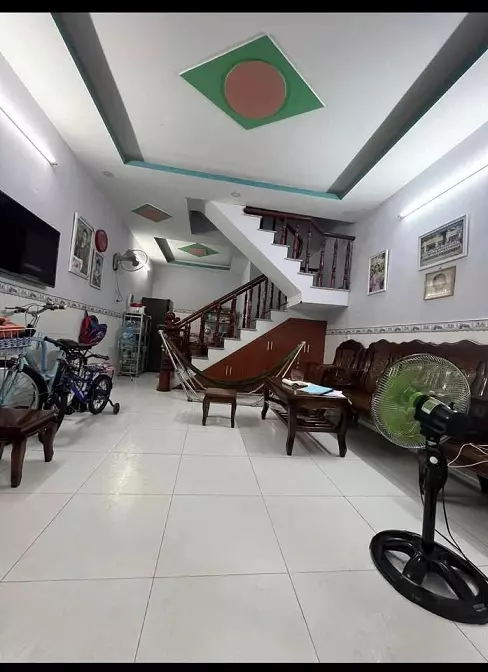 Bán nhà đẹp shc 1 trệt 1 lầu mặt tiền lớn Xuân Thới Thượng 25-anh-2