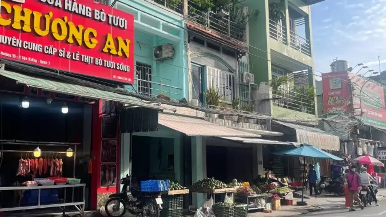 BÁN NHÀ MẶT TIỀN CHỢ TAN QUY - KINH DOANH SẦM UẤT- DÒNG TIỀN TỐT - HIẾM NHÀ BÁN-anh-1