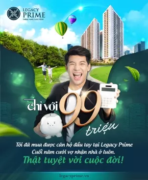 Căn hộ Legacy Prime Bình Dương. Chỉ 99 triệu đã sở hữu căn hộ. Gói ưu đãi cực sốc. Vị trí trung tâm thành phố Thuận An. Bàn giao nhà cuối năm 2023-anh-1