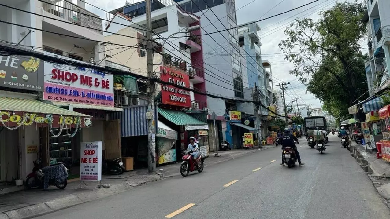 BÁN NHÀ MẶT TIỀN  - THẠCH LAM - TÂN PHÚ - 130M2( 7.2X18.5) - 3 TẦNG - NHỈNH 21 T Ỷ-anh-1