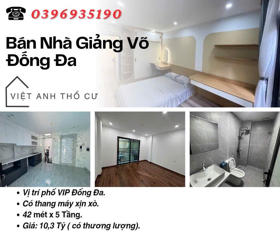 Bán nhà Phố Giảng Võ, Nhà Mới, Ngõ Thoáng,Thang Máy, 42mx5T, Giá: 10.3 Tỷ, Lh: 0396935190.-anh-5