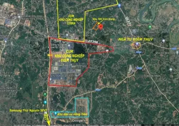 Đất rộng ven Khu Công Nghiệp Điềm Thuỵ - Phú Bình - Thái Nguyên-anh-3