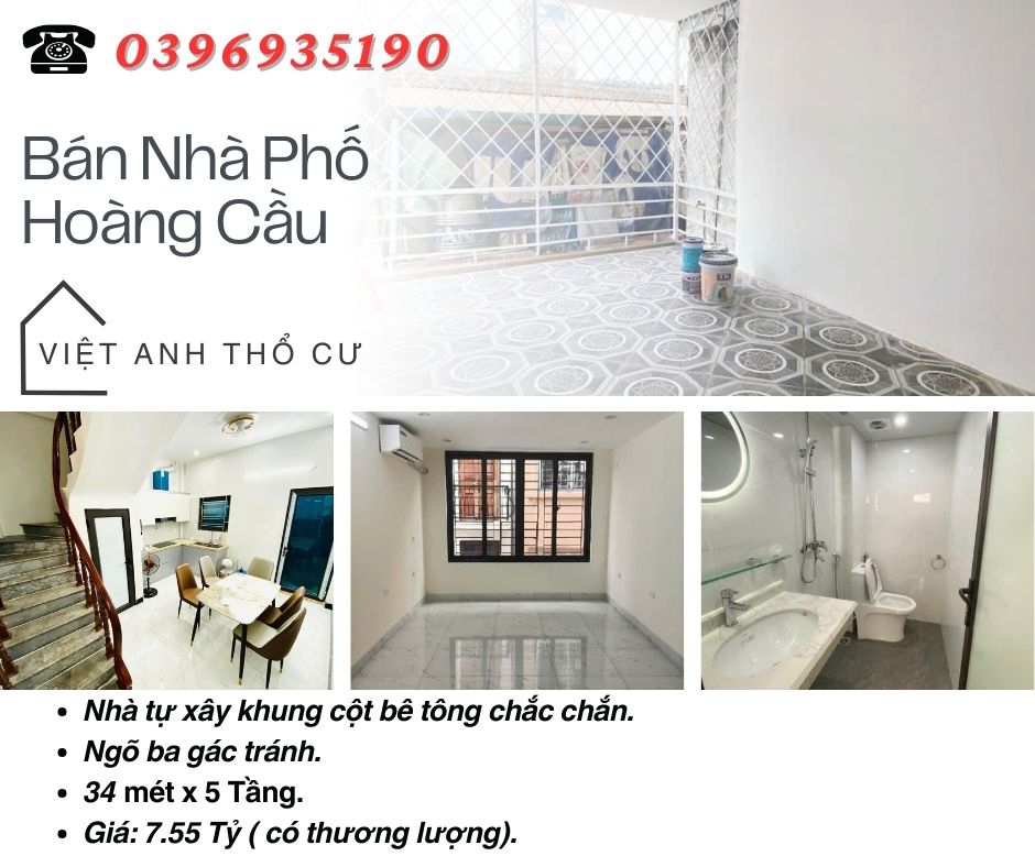 Bán nhà Phố Hoàng Cầu, HaiThoáng Trước Sau, Dân Xây Để Ở, 34mx5T, Giá: 7.55 Tỷ, Lh: 0396935190.-anh-5