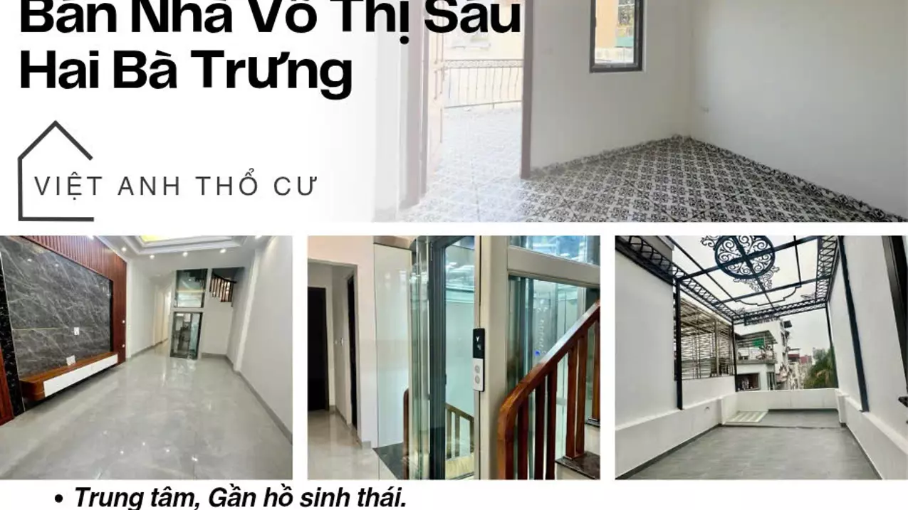 Bán nhà phố Võ Thị Sáu, Nội Thất Hiện Đại, Vài Bước Ô Tô, 40mx6T, Giá: 9.4 Tỷ, Lh: 0396935190.-anh-1