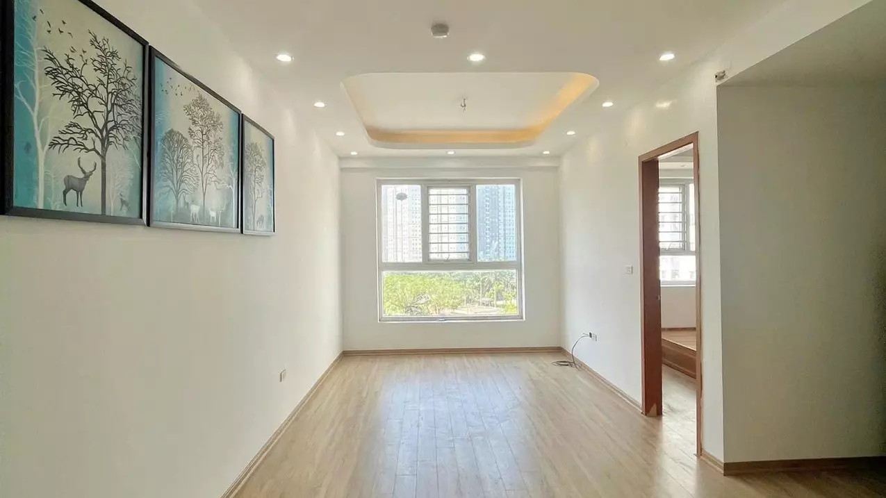 Bán nhanh căn hộ 2 phòng ngủ view hồ, full nội thất cơ bản tại HH03A B1.3 KĐT Thanh Hà Cienco 5-anh-1