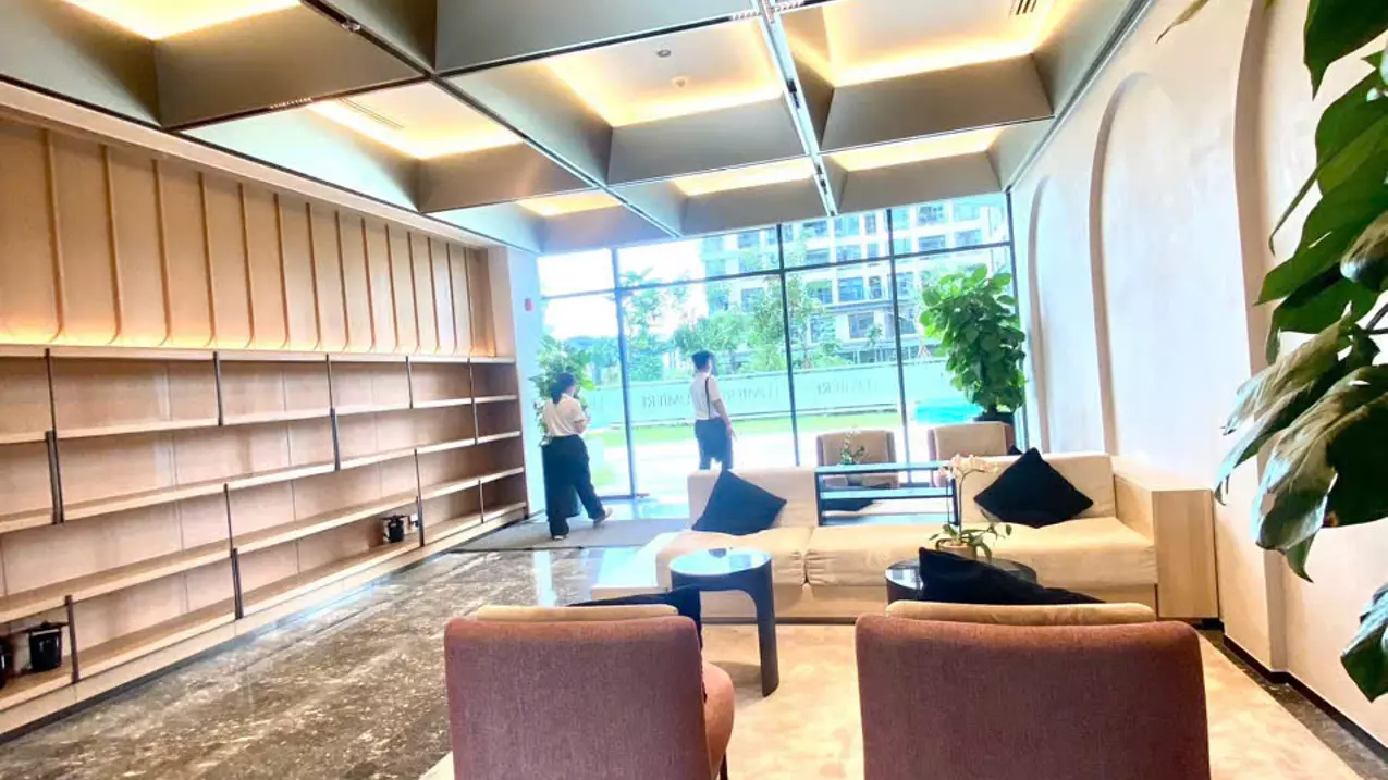 Căn hộ cao cấp 1PN Lumiere Boulevard  Phòng ngủ view cực đẹp, sân vườn, tầng đẹp-anh-3