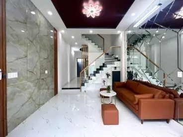 Cần bán Nhà mới ra lò, 1 trệt 2 lầu 4x13m2 4PN - 3WC, sổ hồng hoàn công, giá chỉ 4 tỷ 8 thương lượng ,Lh: 0388668882 gặp Tâm ( zalo )-anh-1
