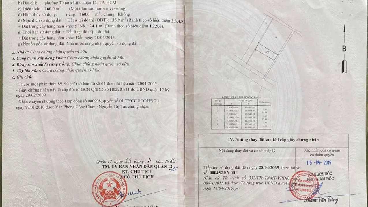 Chính chủ cần  bán gấp Nhà Xưởng Thạnh Lộc 47, phường Thạnh Lộc, Quận 12, TPHCM-anh-2