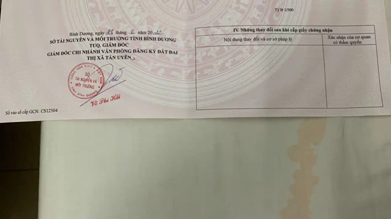 Chính chủ cần bán nhanh đất nền dự án Tân Long,  Phường Uyên Hưng, Thị xã Tân Uyên, Bình Dương-anh-1