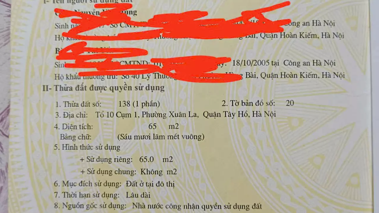 CHÍNH CHỦ GIẢM SÂU CHỈ CÒN NHỈNH 16 TỶ -  BÁN NHÀ RIÊNG 5 TẦNG TẠI XUÂN LA , TÂY HỒ Ô TÔ ĐỖ CỬA-anh-5
