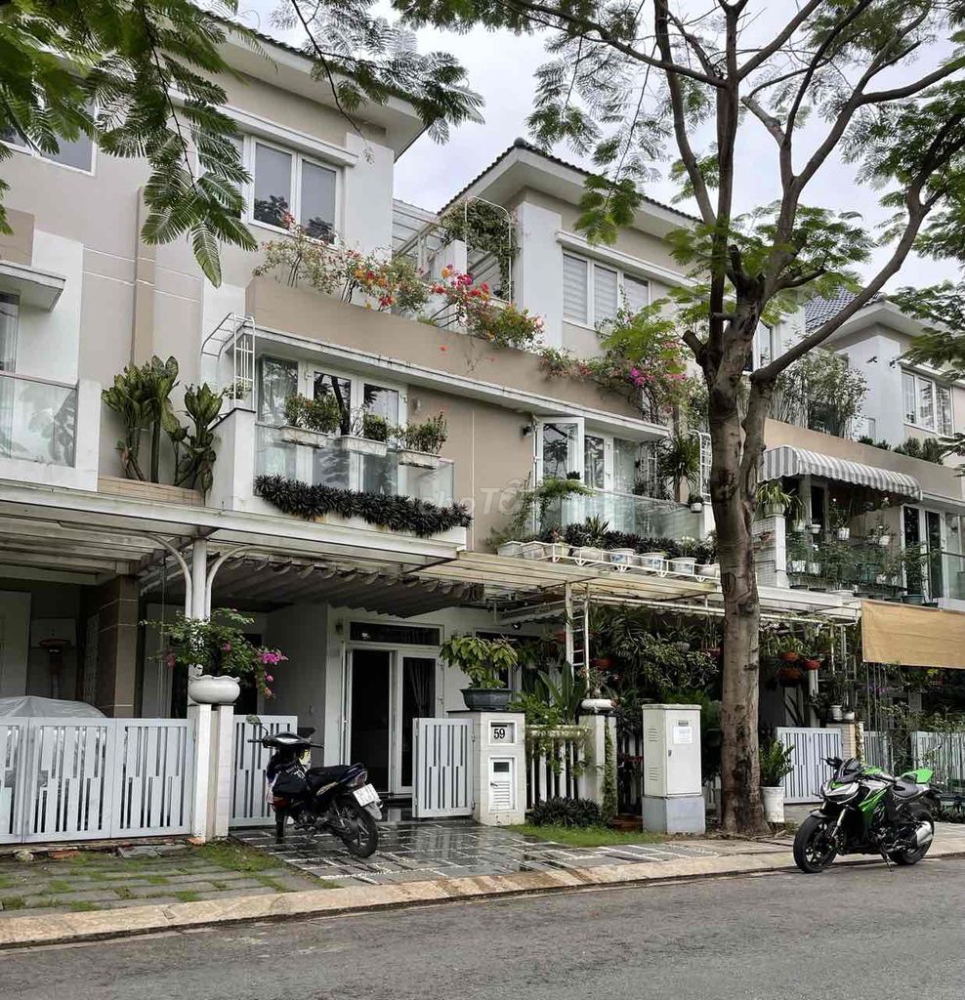 Cho thuê biệt thự Merita Khang Điền 5x16 1 trệt 2 lầu 3PN full nội thất, giá chỉ 18tr/tháng, ở ngay-anh-1