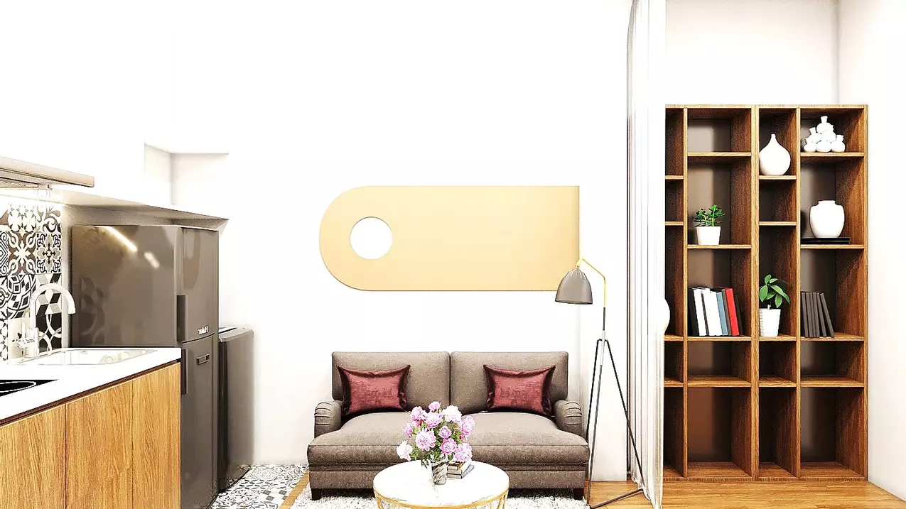 Cho thuê CHDV STUDIO rẻ 1PN, 1WC full đồ, 35m2, giá ưu đãi 6 triệu tại Đường Nguyễn Oanh, Gò Vấp-anh-1