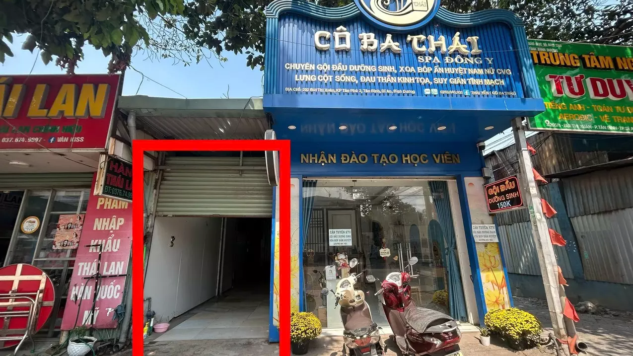 CHO THUÊ MẶT BẰNG GIÁ RẺ – VỊ TRÍ ĐẸP TẠI DĨ AN  Đối diện KDC An Phát – gần chợ Tân Bình-anh-1