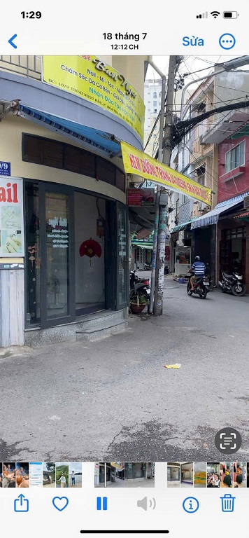 Cho thuê mặt bằng góc 2 mặt hẻm, hẻm 5m thông- 10/9 Thoại Ngọc Hầu, phường Hòa Thạnh, quận Tân-anh-4