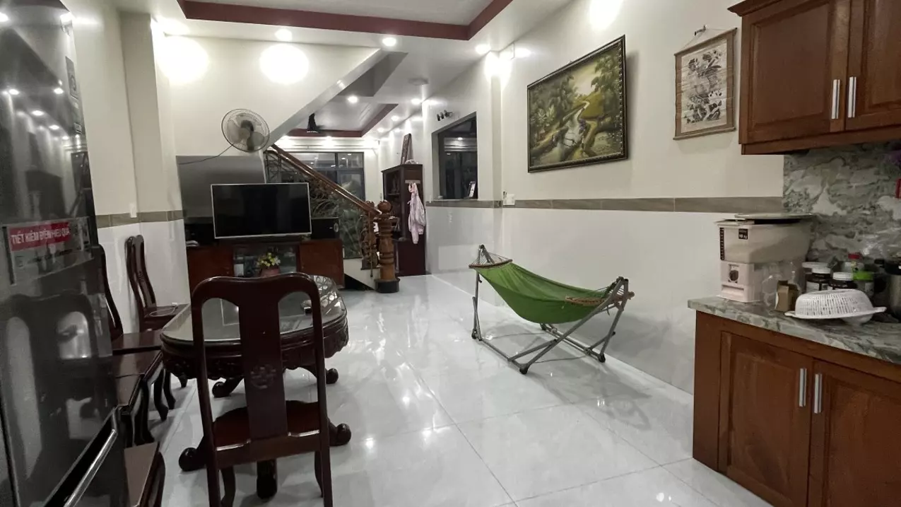 Cho Thuê Nhà Mặt Tiền 3 Tầng 80m Giá 15tr/tháng  Trung Mỹ Tây Quận 12 Đường 12 mét thông-anh-1