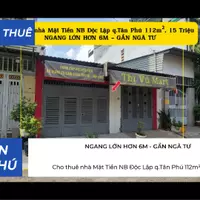 Cho thuê nhà Mặt Tiền NB Độc Lập q.Tân Phú, 112m², 15Triệu - NGANG 6.2M-anh-5