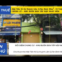 Cho thuê nhà Mặt Tiền Ni Sư Huỳnh Liên Q.Tân Bình 96m², 18Triệu - ĐỐI DIỆN CHUNG CƯ-anh-5
