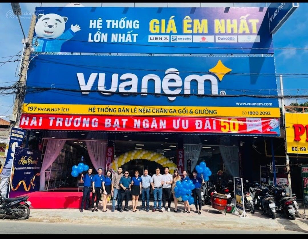 Cho thuê nhà mặt tiền Phan Huy Ích, Phường 14, Quận Gò Vấp, TPHCM.- Diện tích: 12 x 52m. Giá 98-anh-1