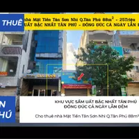Cho Thuê Nhà Mặt Tiền Tân Sơn Nhì Q.Tân Phú 88m², 25Triệu, KHU VỰC SẦM UẤT BẬC NHẤT TÂN PHÚ-anh-5