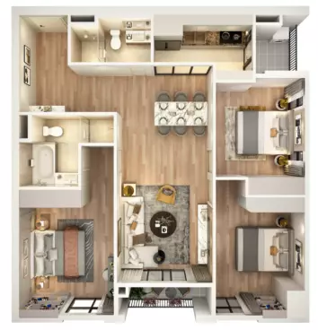 BÁN CĂN 3PN 95m2 CANH ĐƯỜNG TRẦN HỮU DỰC GIÁ CHỈ 3tỷ 7 FULL-anh-1