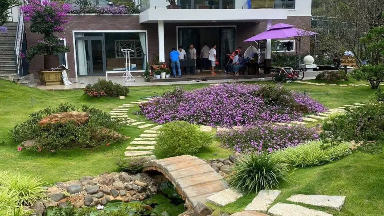 Cho thuê villa sân vườn 12 phòng ngủ gần đèo Pren Đà Lạt 35tr/tháng-anh-5
