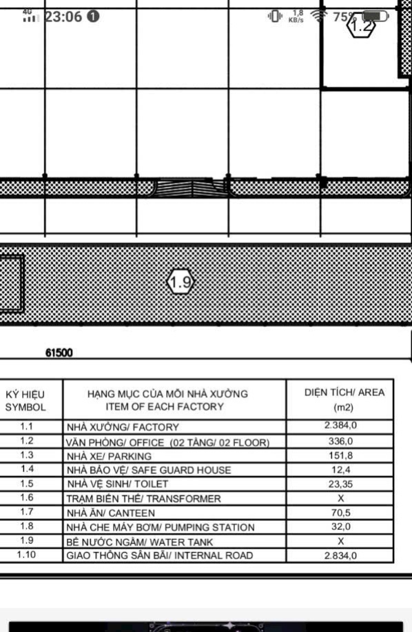 Cho thuê xưởng Châu Đức Bà Rịa.Diện Tích Xưỡng : 5.000 m2.Văn Phòng : 336 m2.Nhà Xe : 151 m2.Giá-anh-2