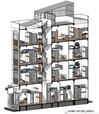 Nhà CHDV, Điện Biên Phủ, Bình Thạnh, Ngang 10.4 x 18.6, 22 Phòng, Sát Quận 1, Nhỉnh 17 tỷ-anh-6