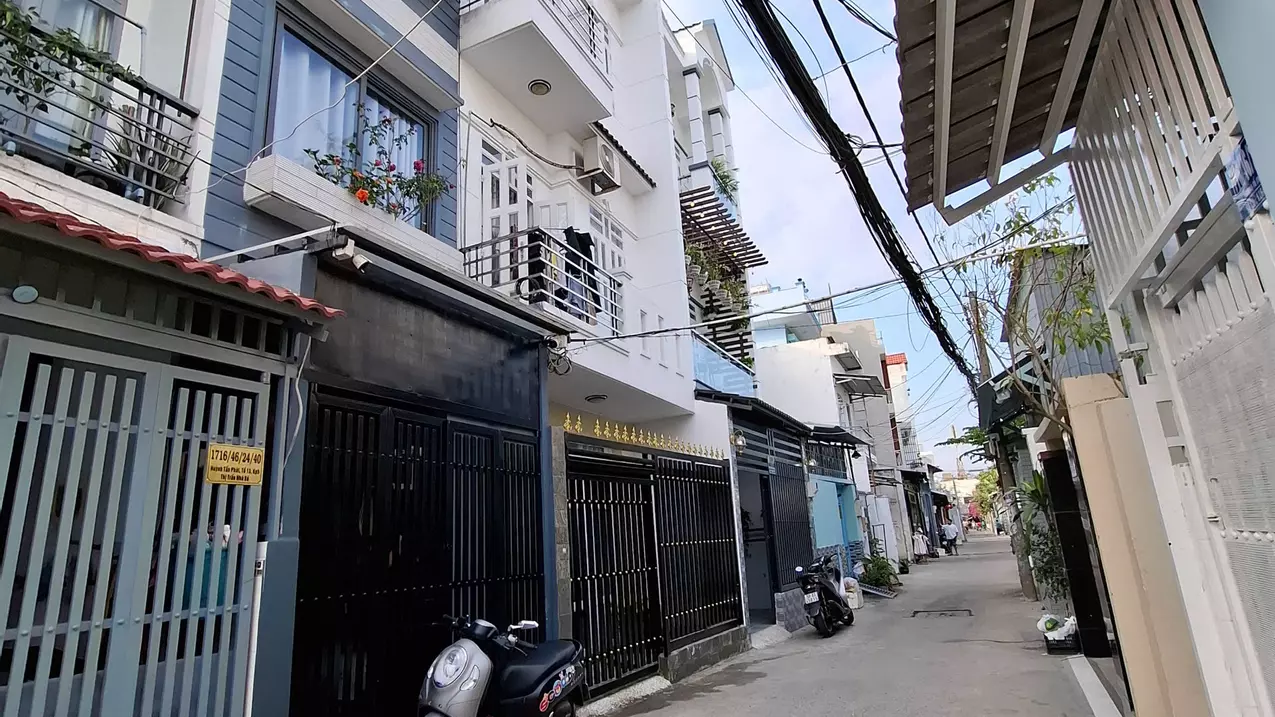 Hẻm ôtô, Nhà 3 tầng, Full nội thất, Ngang 4M, Huỳnh Tấn Phát. 40M2, Chỉ 3.3Tỷ,-anh-1