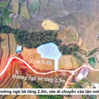 Bán đất Sa pa 1250m2 view săn mây, ruộng bậc thang giá rất tiềm năng-anh-2