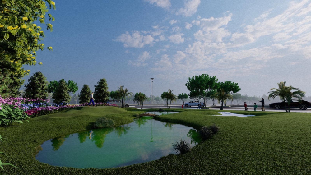 Mua đất vàng, tặng Kim Cương ưu tiên cho KH Bình Phước. Đất thổ cư sổ sẵn sở hữu công viên sân Golf-anh-1