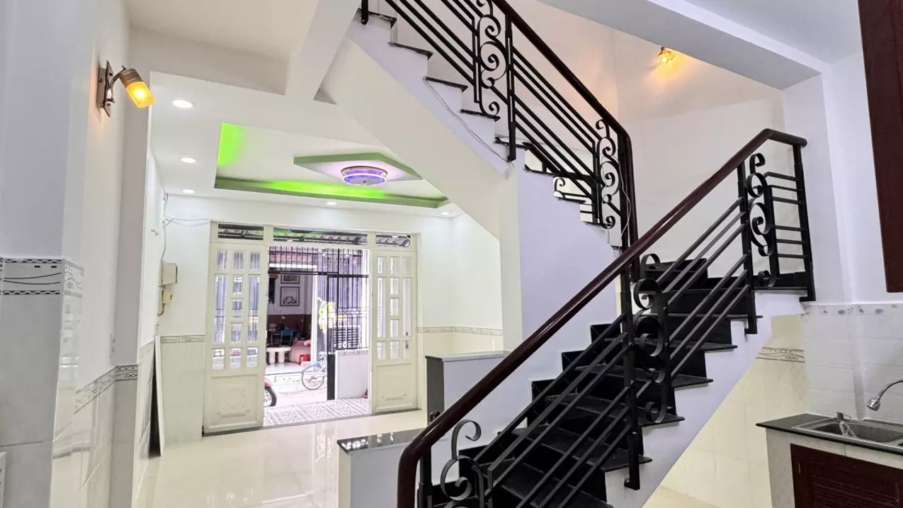 ????NHÀ  ÂU DƯƠNG LÂN QUẬN 8 - 2 TẦNG MỚI ĐẸP Ở NGAY - HẺM 3 GÁC RỘNG CÁCH Ô TÔ CHỈ VÀI BƯỚC CHÂN-anh-1