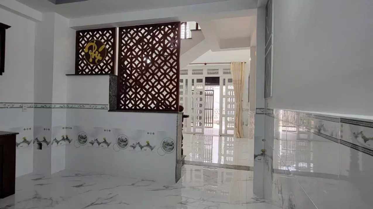 NHà Cực Đẹp 3 Tầng  60m SHR Giá Chỉ 4 Tỷ 95 Hẻm Xe Tải Nguyễn Thị Kiểu Tân Thới Hiệp Quận 12 Sát-anh-2