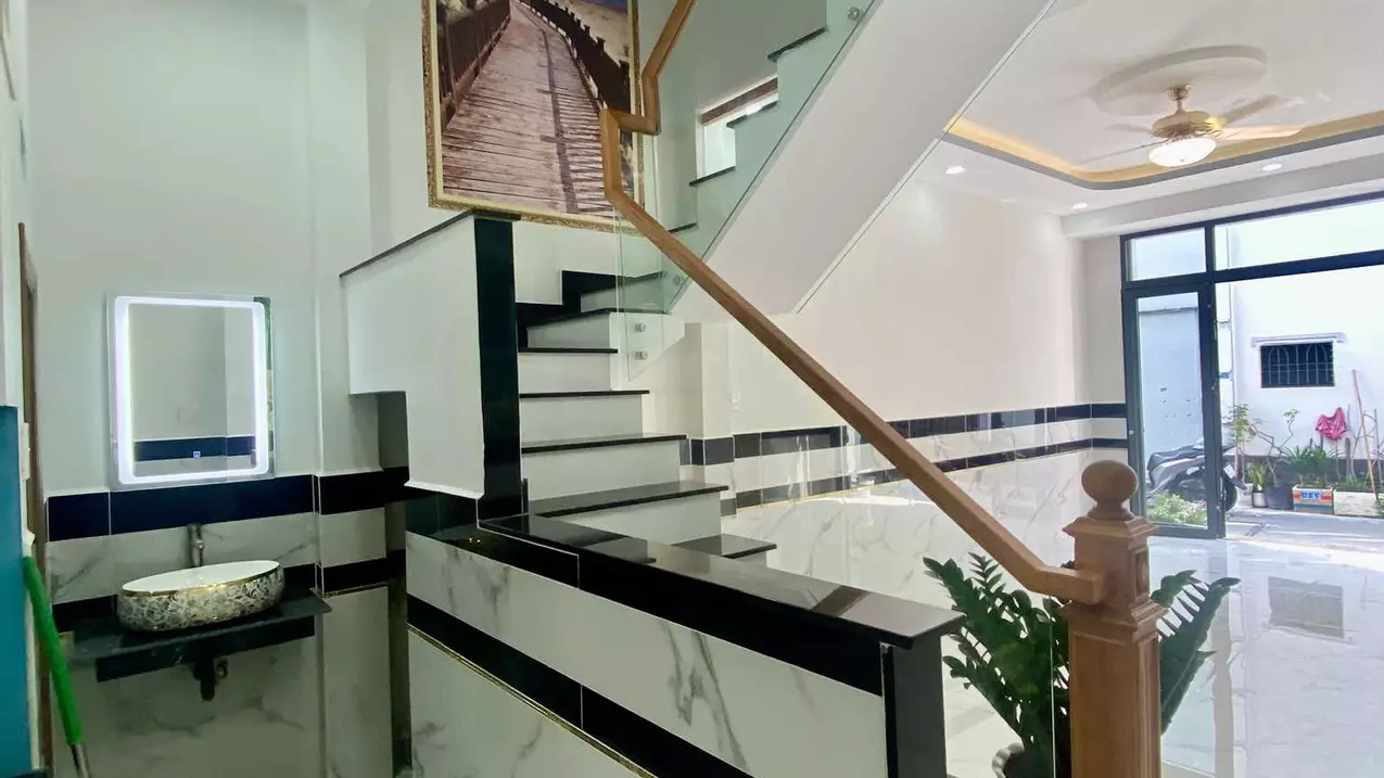 NHÀ ĐẸP 2 Tầng Giá Chỉ 3 Tỷ 65 SHR Hẻm Xe Hơi  Trung Mỹ Tây Quận 12 Sát GV Tân Bình-anh-5