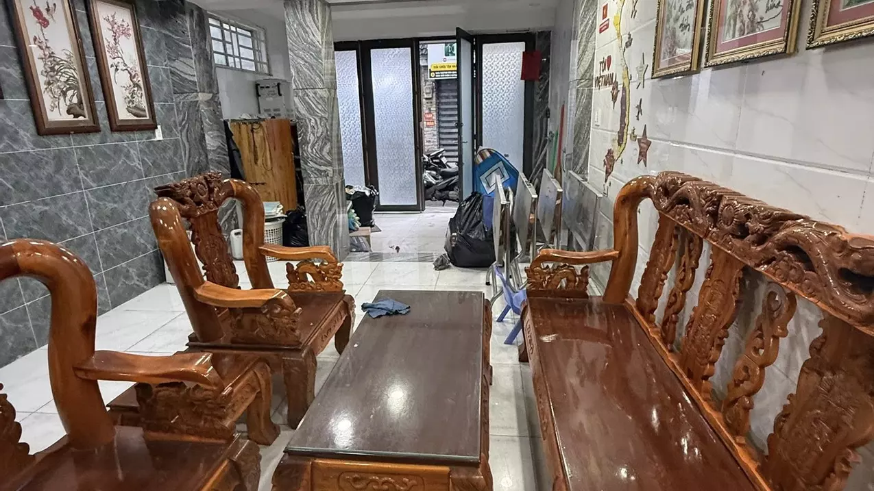 NHÀ HẺM THÔNG 5M XE HỚI TRÁNH BÙI QUANG LÀ - KINH DANH DA NGÀNH - 4MX17M - 4 TẦNG SÂN THƯỢNG - 6PN-anh-2