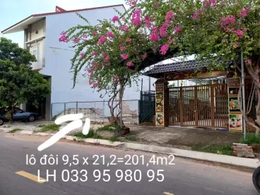 Bán lô đôi giá rẻ nhất khu 201,4m2(3ty6) khu Hoàng Long TT Diêu trì. Tuy Phước, B Định. Đt 0339598095-anh-3