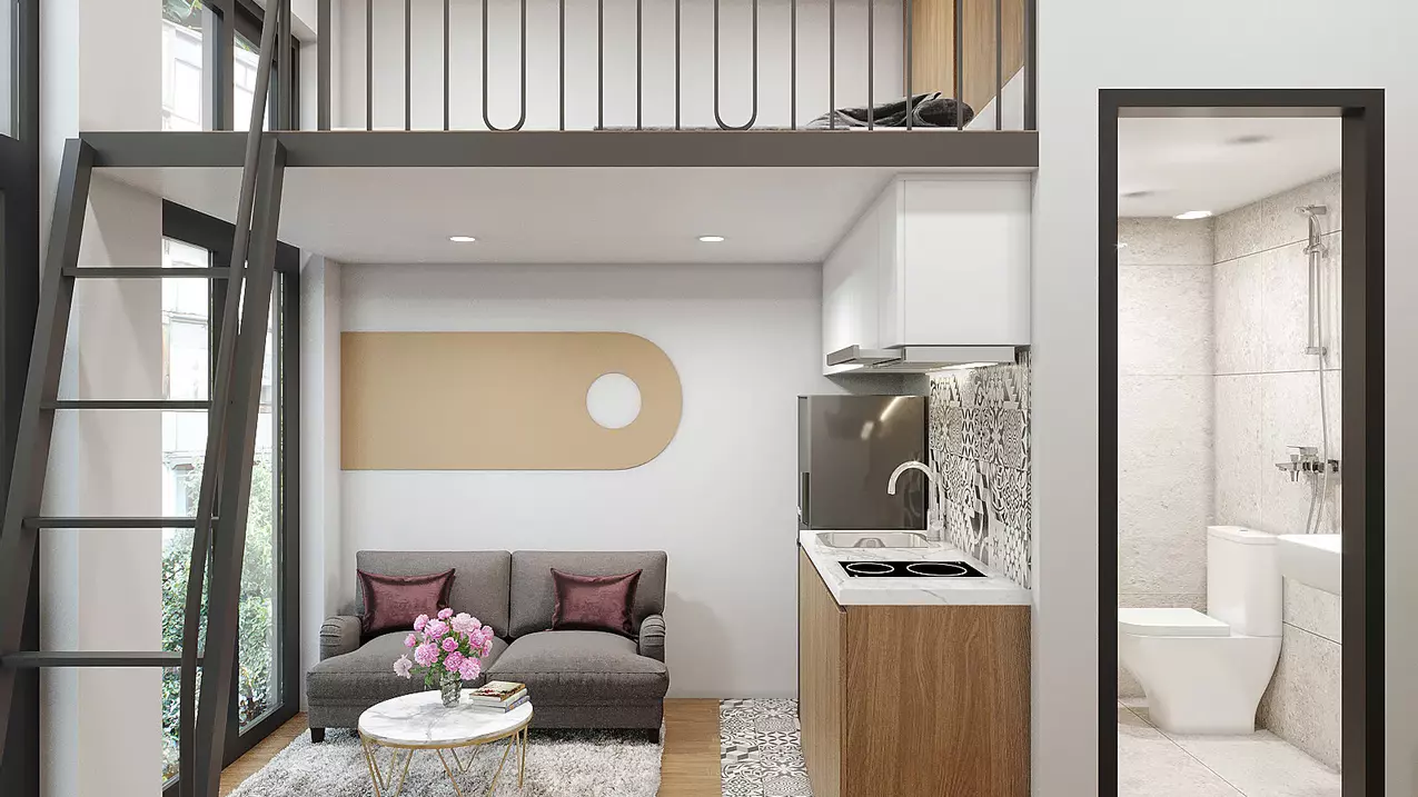 Nhà Lý Thường Kiệt 60m2, 4 tầng, 7 phòng ngủ - Vừa ở vừa cho thuê, thu nhập 60tr/tháng - Chỉ 13.5-anh-2