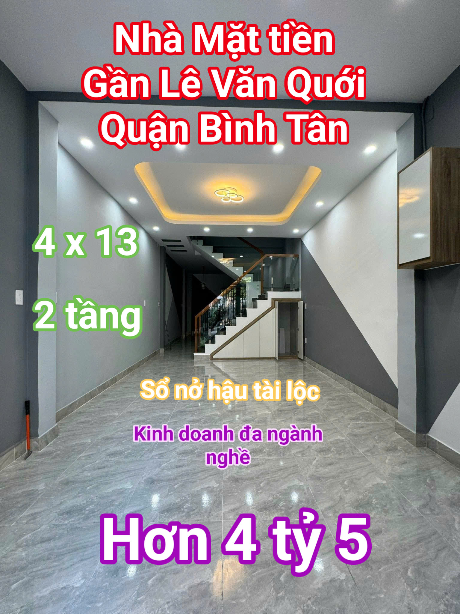 Nhà mặt tiền Gần Lê Văn Quới Bình Tân 51m2, 2 tầng, nhỉnh 4 tỷ 5-anh-1