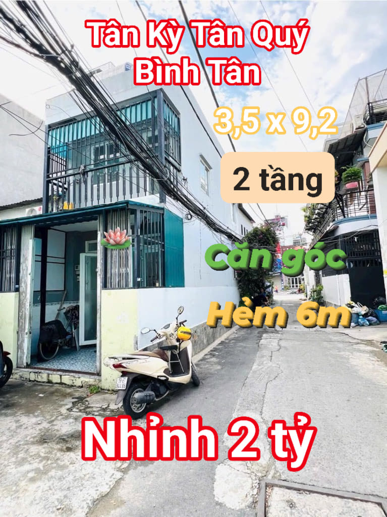 Nhà nhỉnh  2 tỷ Tân Kỳ Tân Quý, BHHA, Bình Tân, 2 tầng 32m2-anh-1