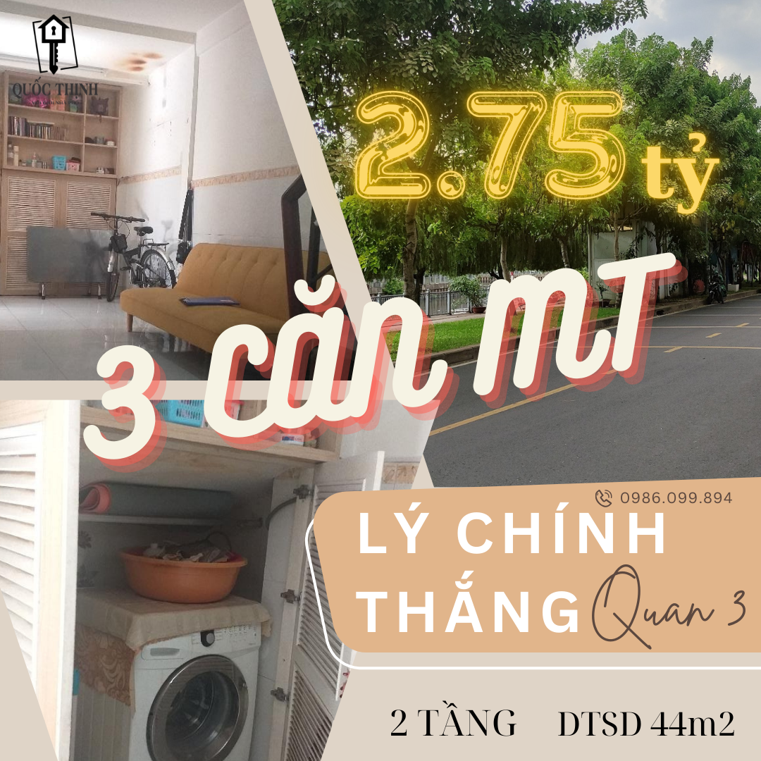 NHÀ NHỎ QUẬN 3 – 23M2 – HOÀNG SA – 2 TẦNG – SÁT MẶT TIỀN – 2.X TỶ-anh-1