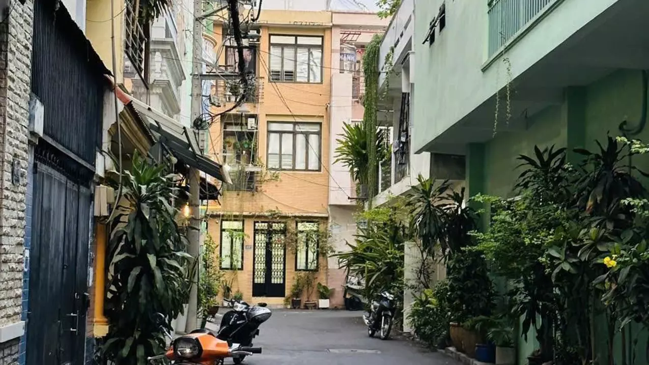 QUẬN 10, NGUYỄN GIẢN THANH - HẺM 2 XE HƠI - KHU AN NINH, YÊN TĨNH - CĂN GÓC THÔNG THOÁNG - 5x15-anh-1